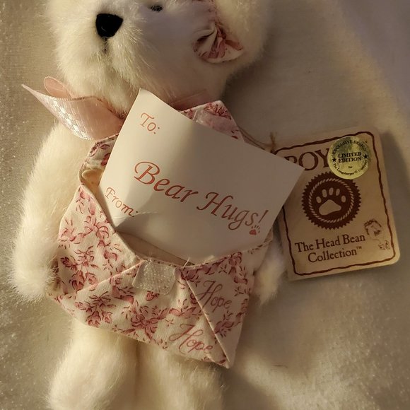 COPY - Boyd's Bear Longaberger Bear Breast Cancer Limited Edition 'Lil Love' Ho… - Picture 2 of 3